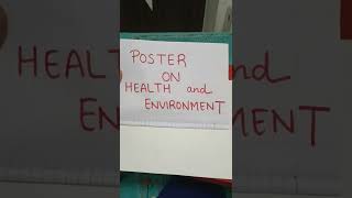 Poster Kesehatan dan Lingkungan