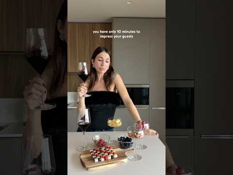 A Quick And Stunning Wine Snack Idea For A Perfect Evening With Your Long Distance Bestie