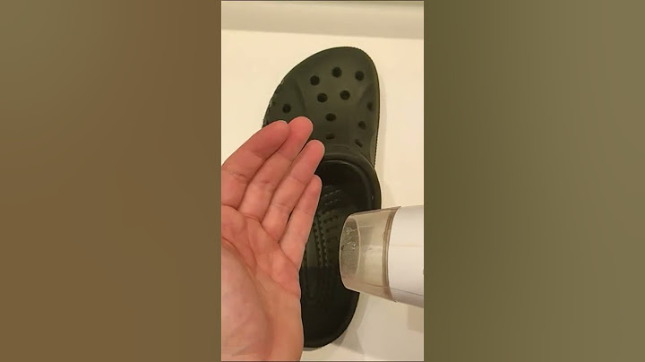 How to Quickly Shrink Down Your Crocs' Size
