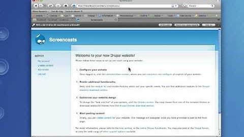 Drupal 6 installatie (nl)