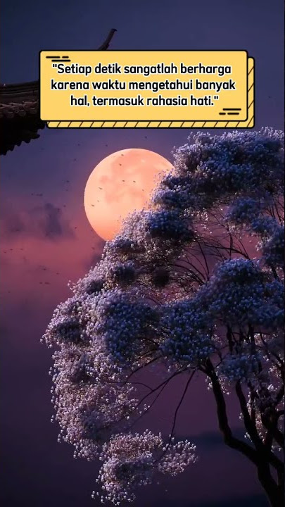 andai waktu bisa diputar kembali, apa yang ingin kamu lakukan?