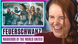 Vocal Coach reacts to FEUERSCHWANZ - Warriors Of The World United