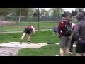 Ethan waldman second place shot put at nescac championships