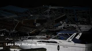 Tornado damage in North Texas: Scenes from Valley View, Celina, Lake Ray Roberts and Pilot Point