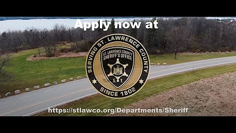 St. Lawrence County Sheriff's Office - Come Join O...