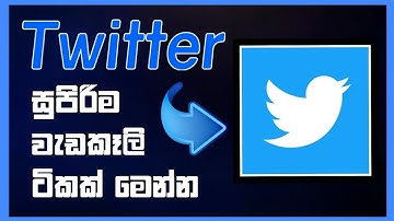 All about twitter tips in sinhala|Pakshiya Tech