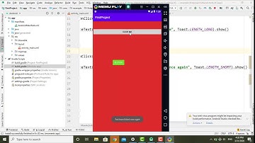 MAD 05  Working with buttons and event handling