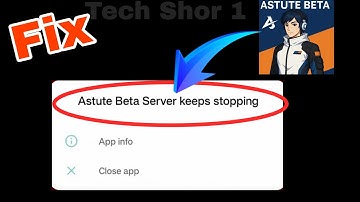 ASTUTE BETA SERVER NOT OPENING || ASTUTE BETA APP NOT OPENING PROBLEM SOLUTION
