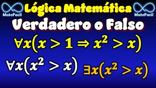 09. Cuantificadores y Predicados - indicar si es verdadero o falso