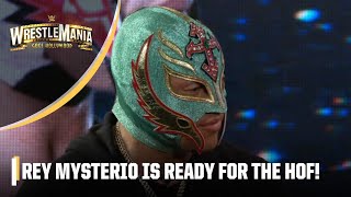 WWE WrestleMania 39: Rey Mysterio on his WWE HOF induction and facing off against his son Dom