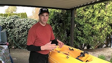 My Hobie Outback kayak scupper hole repair