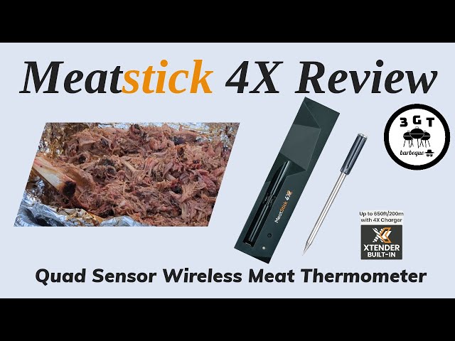 MeatStick 4, Wireless Meat Thermometer