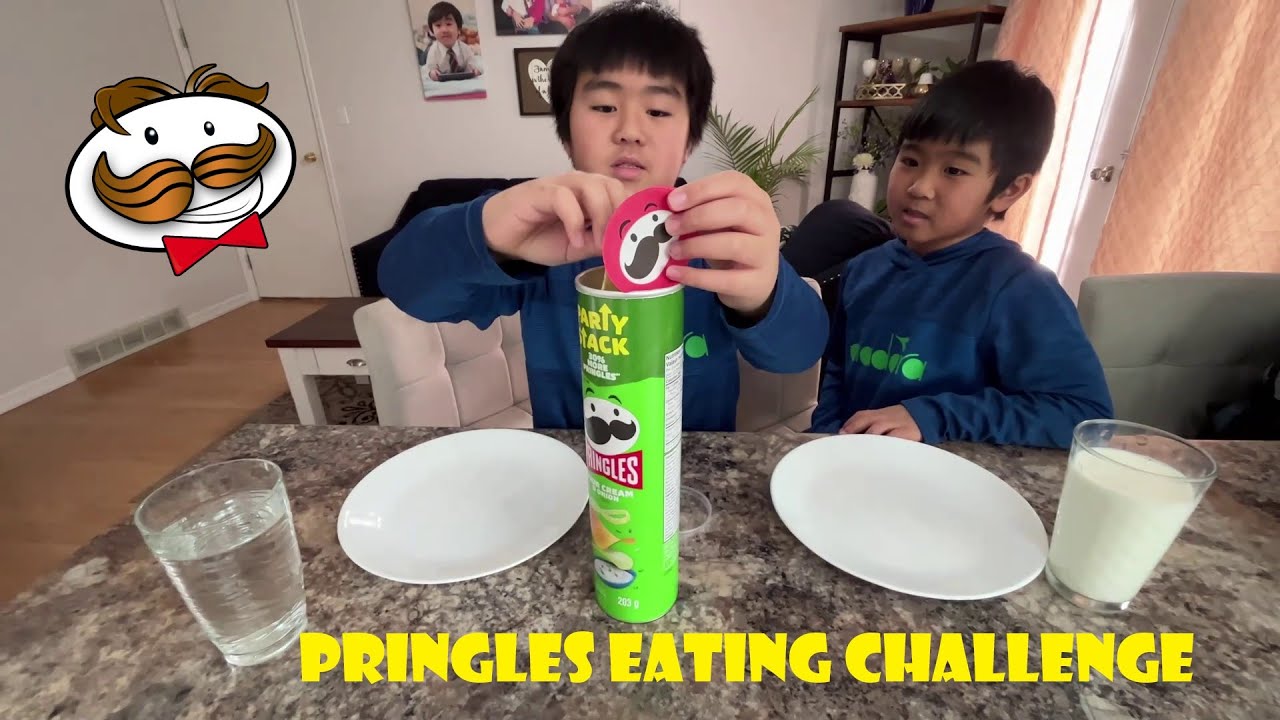Pringles Eating Challenge YouTube