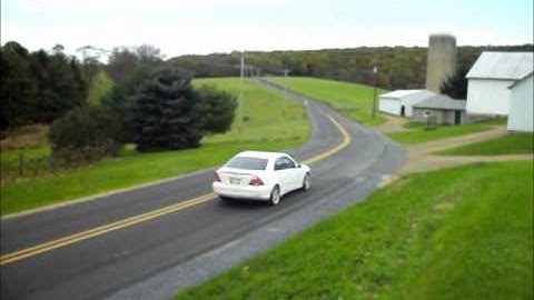 C55 AMG Kleemann Header Burnout