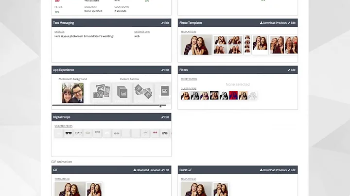 Snappic iPad Photo booth - Duplicating Events
