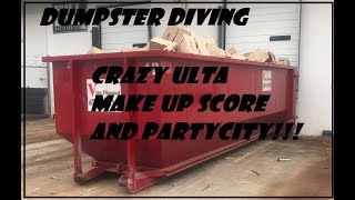 DUMPSTER DIVING - MAKEUP SCORE AT ULTA AND PARTY CITY FIND