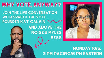 What Is Voter Suppression? (feat. Kat Calvin of Spread the Vote)