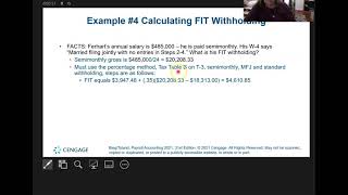 Chapter 4 Video 5  Withholding Continued