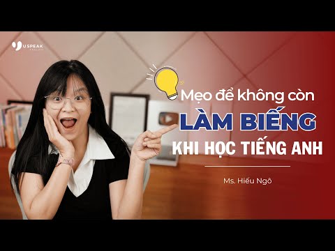 Video [TẬP 1] MẸO ĐỂ KHÔNG CÒN LÀM BIẾNG KHI HỌC TIẾNG ANH... - YouTube