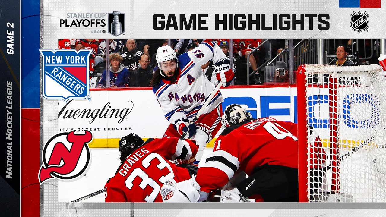 Rangers vs. Devils: Game 4 Highlights, Twitter Reaction and Analysis, News, Scores, Highlights, Stats, and Rumors