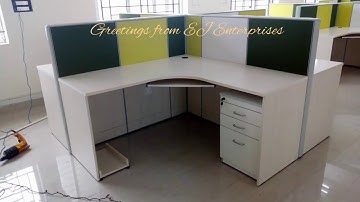 Create productive office space using modular workstations.