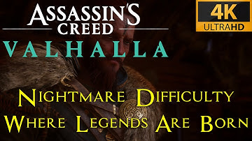 AC Valhalla | Where Legends Are Born | Nightmare (Aesir) difficulty playthrough