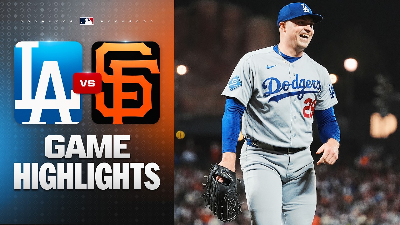 Dodgers vs. Giants Game Highlights (9/25/26) | MLB Highlights