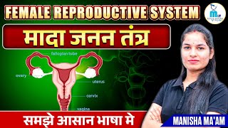 Female reproductive system | मादा प्रजनन तंत्र  | Anatomy and physiology | Biology