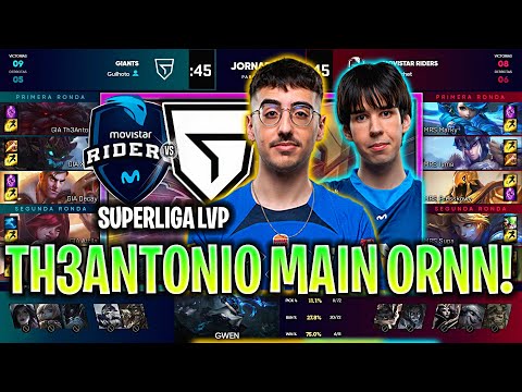 TH3ANTONIO VUELVE A SACAR SU MAIN! | MRS vs GIA PARTIDA COMPLETA SUPERLIGA 2023 ESPAÑOL LVP