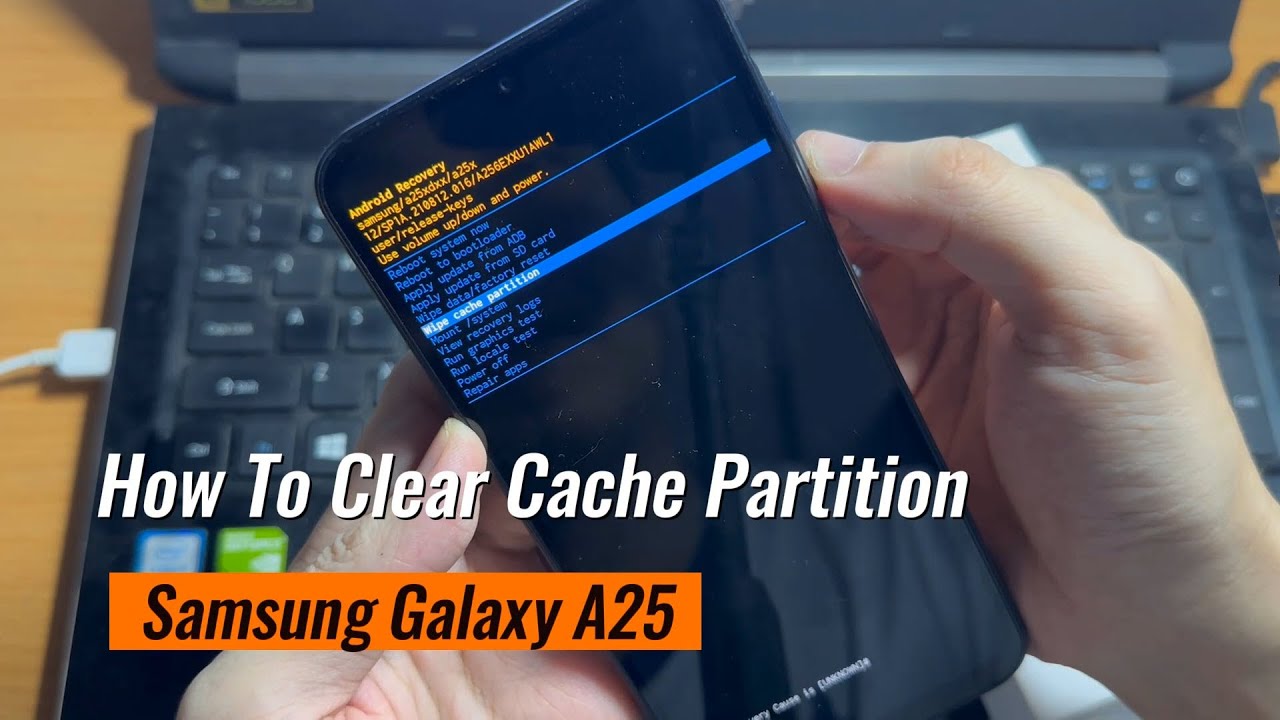 How To Clear Cache Partition on Samsung Galaxy A25 - YouTube