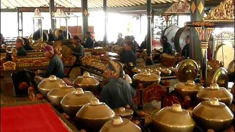 Gamelan at the kraton - Yogyakarta