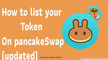 How to list your token on pancakeswap