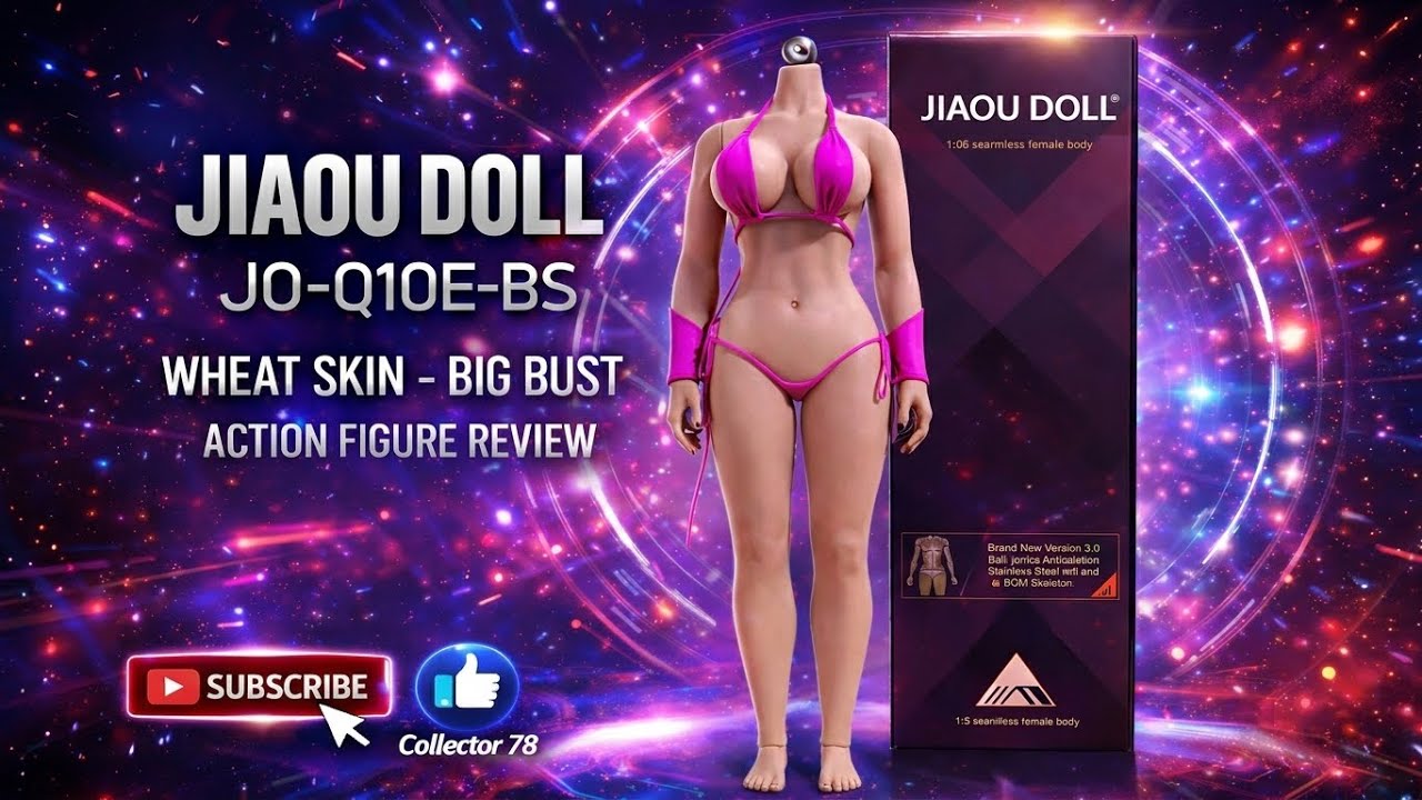 Corps De Figurine Féminine 1/6 HiPlay - Poitrine Généreuse Et Peau Mate, Articulations Fluides Pour Poses Dynamiques