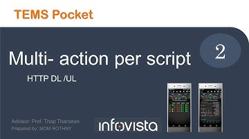 Create two action run in one Script  | TEMS Pocket