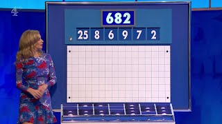 #8oo10c does Countdown - Number Rounds (s20e03)