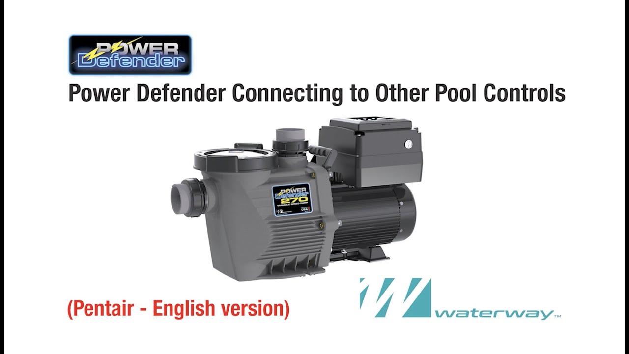 2025 Waterway PD Pump to Pentair Comm System