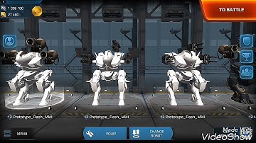 War Robots Test Server- Dash Robot MK2 , Machine guns and New spawn point