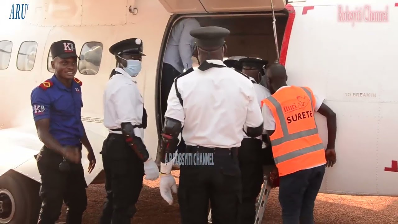BODY OF SENATOR MEDARD ASENGA AUTSAI RECEIVED IN ARU' FOR STATE BURIAL.