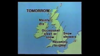 BBC1 Continuity & Closedown - 1985