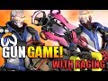 FUNNY GUN GAME with a lot of RAGING - Overwatch Workshop PTR