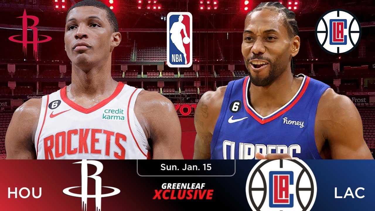 (LIVE) Houston Rockets Vs LA Clippers Live Stream | 