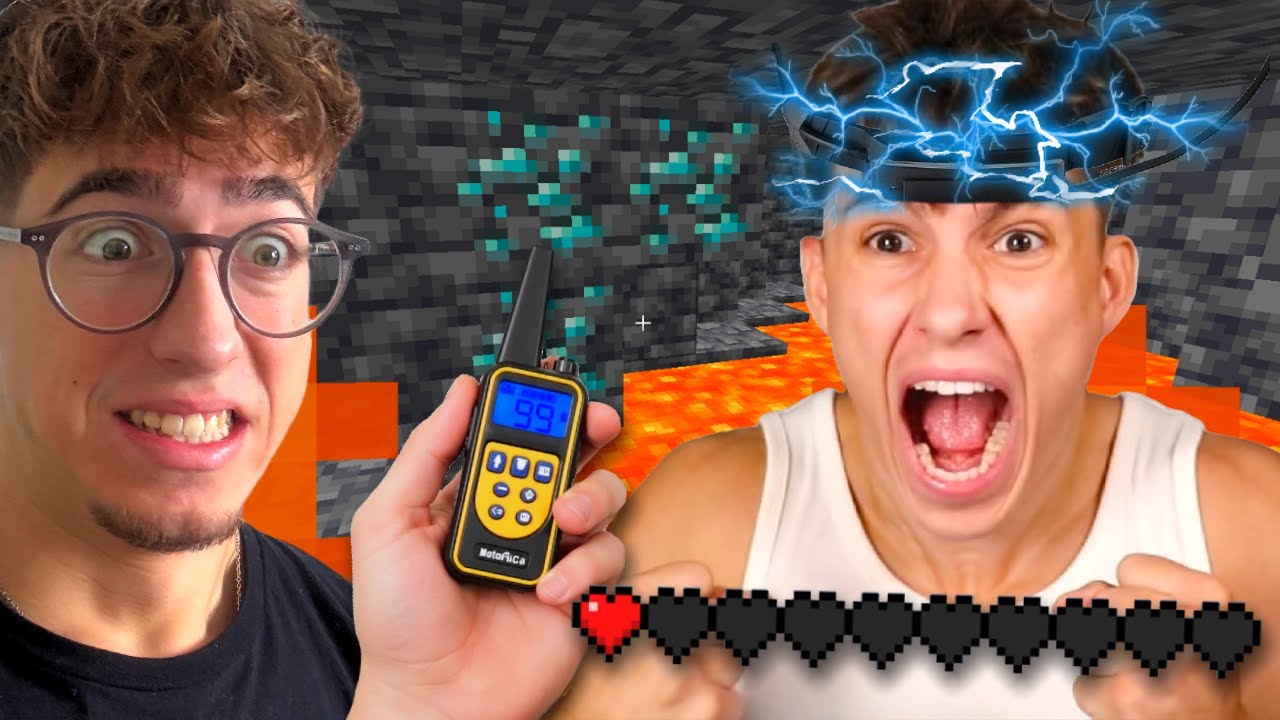 Minecraft s DODEM, za Každej Hit Dostane Elektrickej ŠOK!