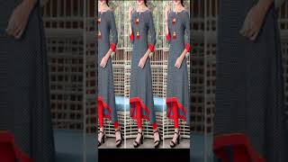 #latest long kurti design 2022#long kurti palazo design@ new kurti cutting &sttiching #shorts video।