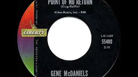 1962 HITS ARCHIVE: Point Of No Return - Gene McDan...