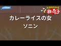 【カラオケ】カレーライスの女/ソニン