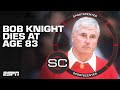 Hall of fame coach bob knight dies at age 83  sportscenter