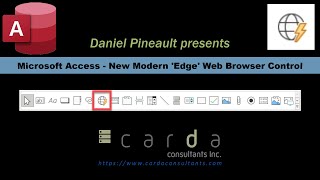 microsoft access - new modern edge web browser control