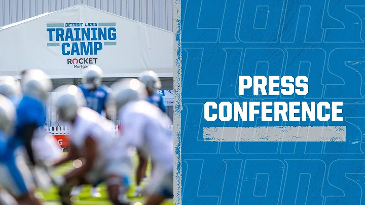 Detroit Lions Media Availability: Aug 31, 2020 | D...