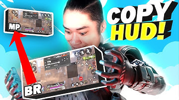 How To COPY HUD Settings from BR to MP Apex Legends Mobile