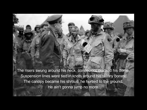 Blood Apon the Risers Glory Glory what a Helluva way to die lyrics video